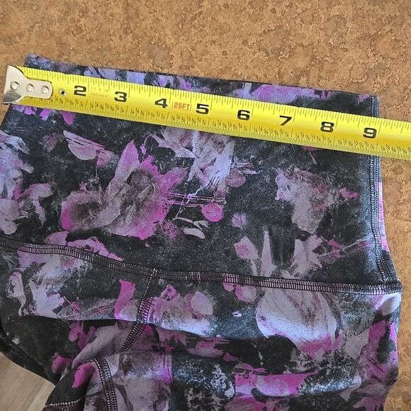 Lululemon Align Legging Floral Shift Multi Size 0 Womens Y2k Gym Yoga Print Pant - Picture 12 of 16
